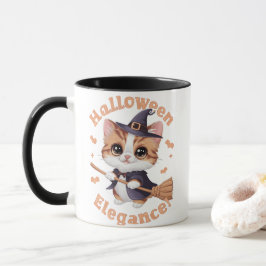 Caneca Chausie Cat's Encantando o Halloween