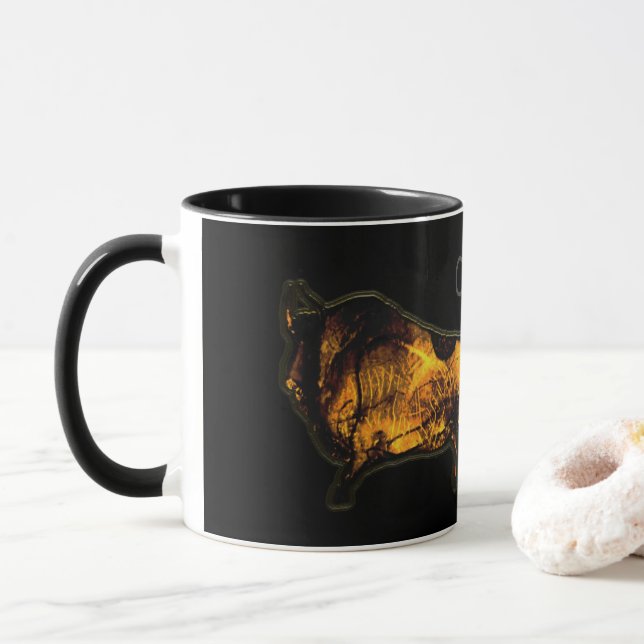 Caneca Chauvet Bison - Magic Mug (Com Donut)