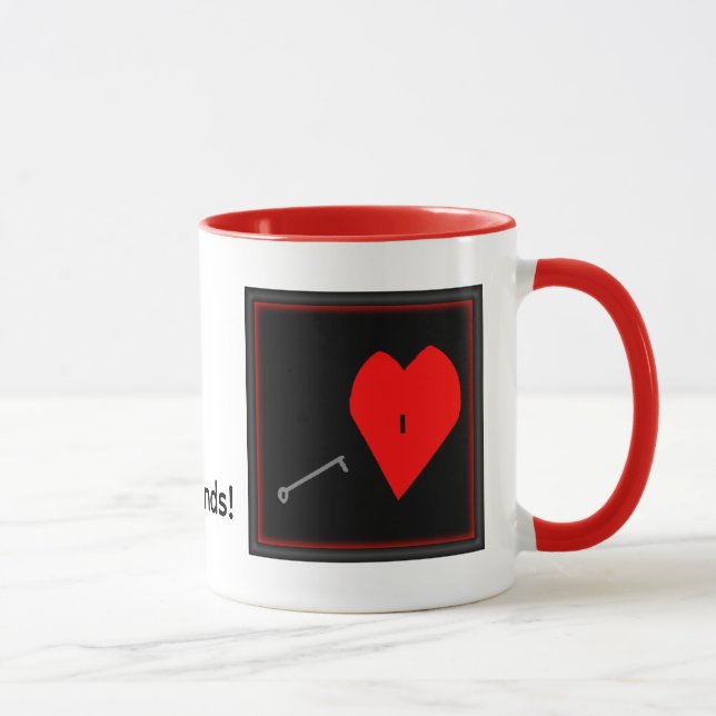 Caneca Chave do Meu Coração (Direita)