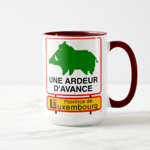 Caneca Chávena - duplo Província de Luxemburgo