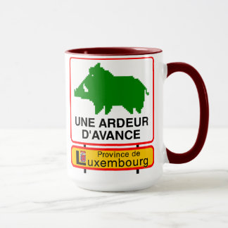 Caneca Chávena - duplo Província de Luxemburgo