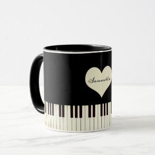 Caneca Chaves de piano