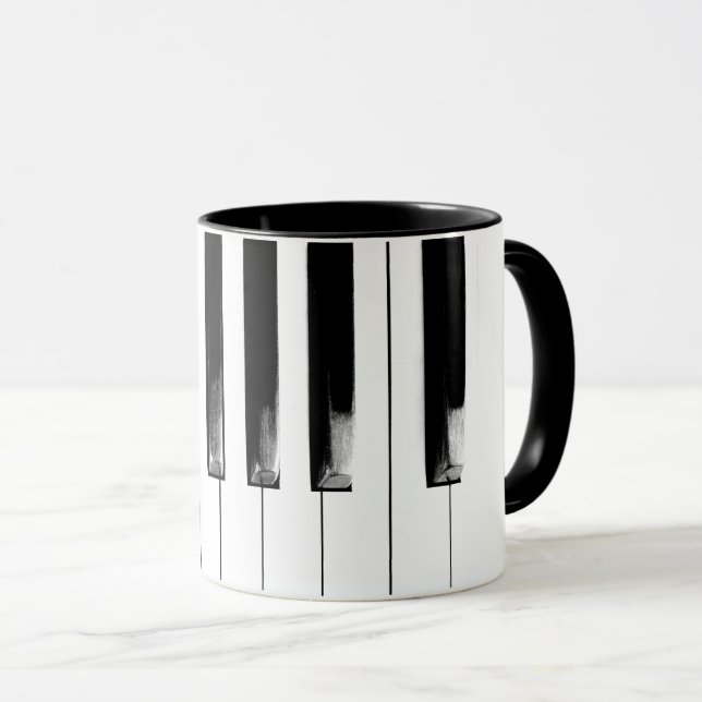 Caneca Chaves Piano Antigas (Frente Esquerda)
