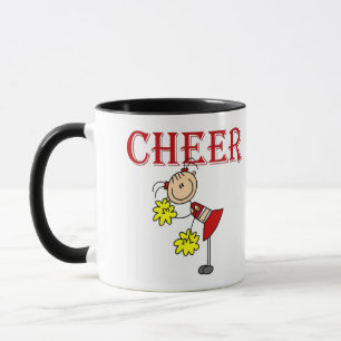 Caneca CHEER Camisetas e Presentes para Cheerleader