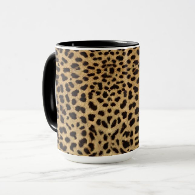 Caneca Cheetah Impressão (Frente Esquerda)