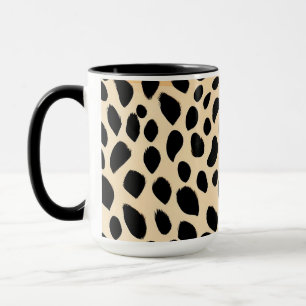 Caneca Cheetah Impressão Pattern