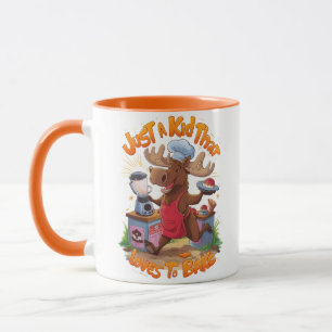 Caneca Chef de Alce Atrás da Loja