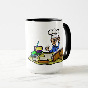Caneca Chef Pessoal ou Nome do Cook Doméstico Mug