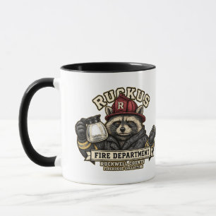 Caneca Chefe de Bombeiros da Ruckus Retém por Café Vazio
