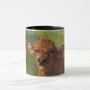 Caneca Chefe de um Vitelo (por Rosa Bonheur)