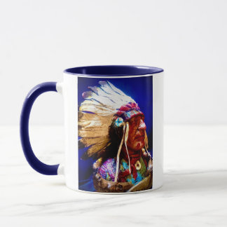 Caneca Chefe Indígena Americano Mug