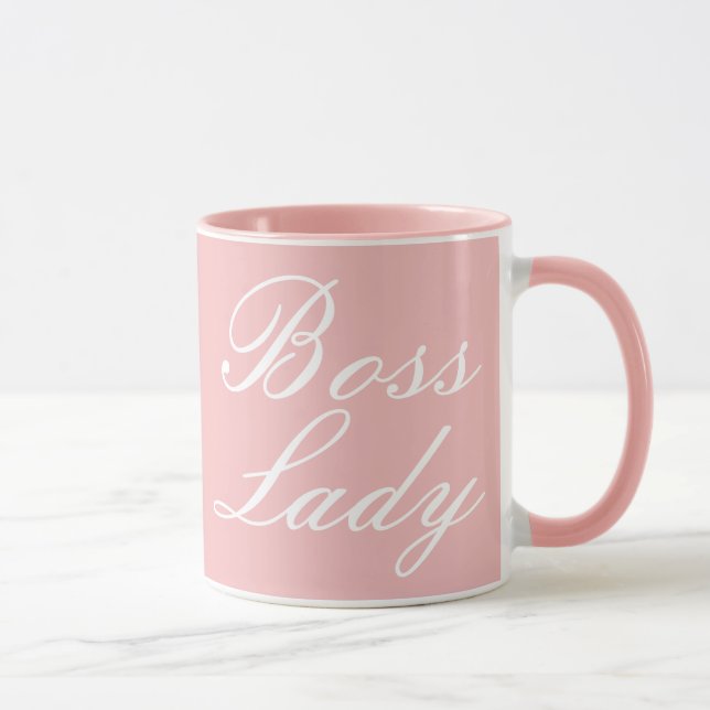 Caneca Chefe Lady Pink Girly (Direita)