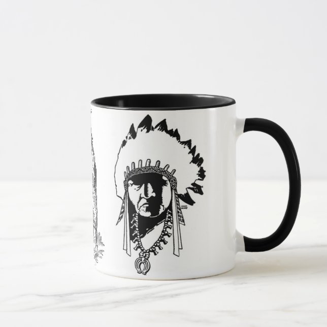 Caneca Chefe Mug indiano (Direita)