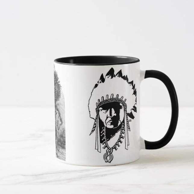 Caneca Chefes de Mug Indianos (Direita)