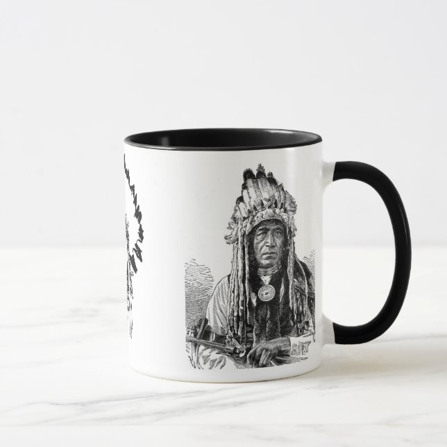 Caneca Chefes de Mug Indianos (Direita)