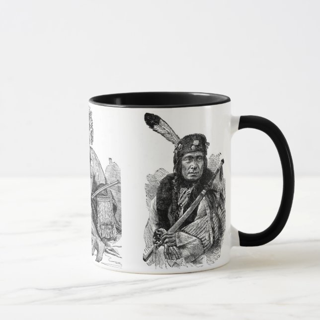 Caneca Chefes de Mug Indianos (Direita)