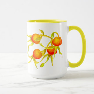 Caneca Chegada do outono a uma grande caneca-combo (R)