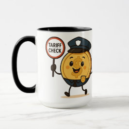 Caneca Cheio de Dourada verificação da pauta de moedas de