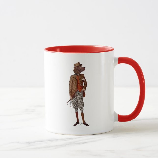 Caneca Cheio do Red Setter Rider (Direita)