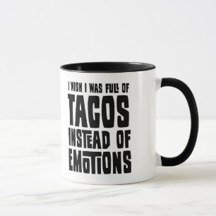Caneca Cheio dos Tacos