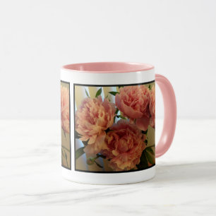 Caneca Cheio Rosa Rosa Pintado Mug