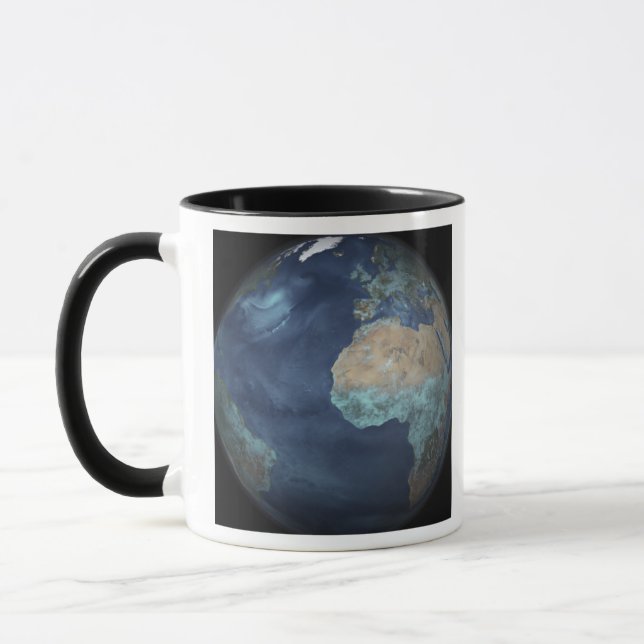 Caneca Cheio Terra mostrando evaporação (Esquerda)