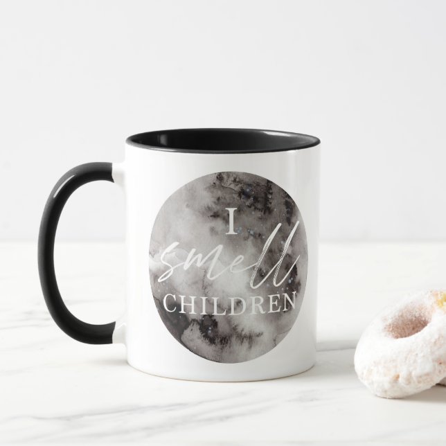 Caneca Cheira a Criança de Halloween Mug para Professora, (Com Donut)