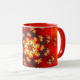 Caneca Cherry Blossom Floral Sprinkles