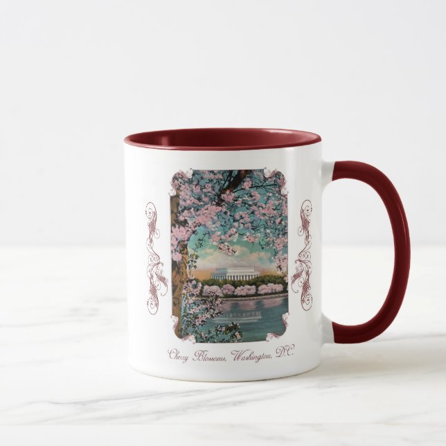 Caneca Cherry Blossomo Coffee Mug vitoriano (Direita)