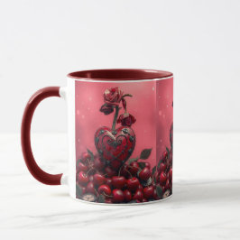 Caneca Cherry Steampunk Namorados