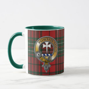 Caneca Cheyne Tartan & Crachá