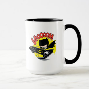 Caneca Chibi Batman No Batmobile
