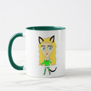 Caneca Chibi de Natal