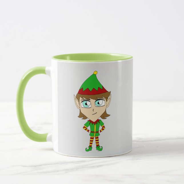 Caneca chibi elf (Esquerda)