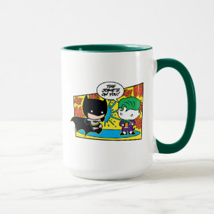 Caneca Chibi Joker Pranking Chibi Batman