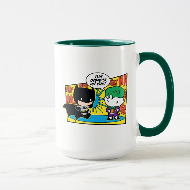 Caneca Chibi Joker Pranking Chibi Batman (Direita)