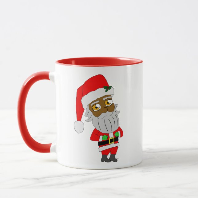 Caneca Chibi Santa (Esquerda)