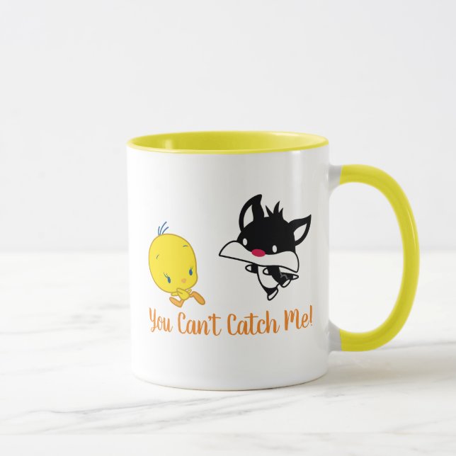 Caneca Chibi SYLVESTER™ perseguindo TWEETY™ (Direita)