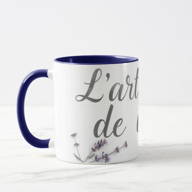 Caneca Chic L'Art de Vivre French Quote Home Decor (Esquerda)