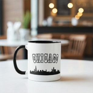 Caneca Chicago Skyline Mug