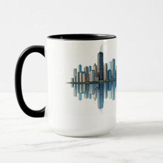Caneca Chicago Skyline Mug