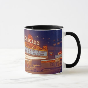 Caneca Chicago Theatere Photo on Coffee Mug, 1959