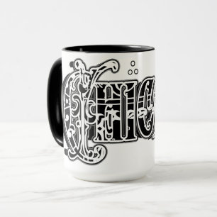 Caneca Chicana Bandana impressão café