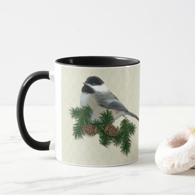 Caneca Chickadee Mug (Com Donut)