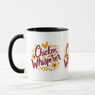 Caneca Chicken Whisperer Rustic Farmhouse Cottagecore