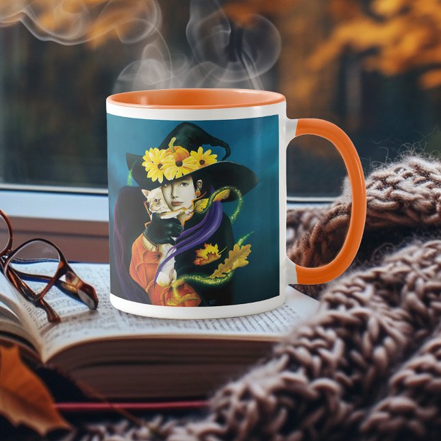 Caneca Chihuahua Dog Witeen Halloween (Criador carregado)