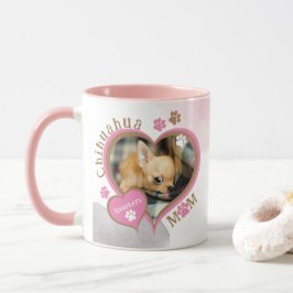 Caneca Chihuahua Mãe Personalizada Mug de Foto