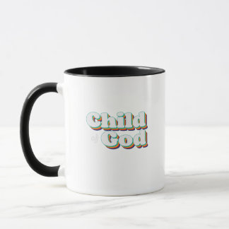 Caneca Child of God Vintage Christian Inspirational