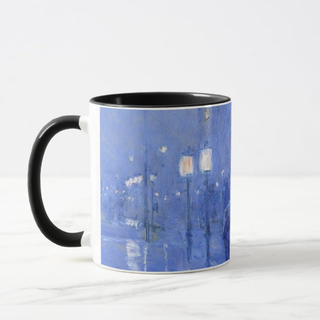 Caneca Childe Hassam - Rainy Midnight (Esquerda)