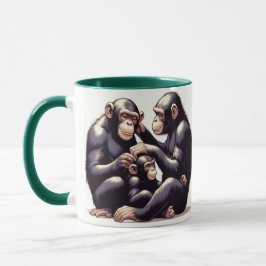 Caneca Chimpanzé Café Mug